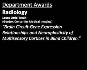 Dr. Ortiz-Teran department award